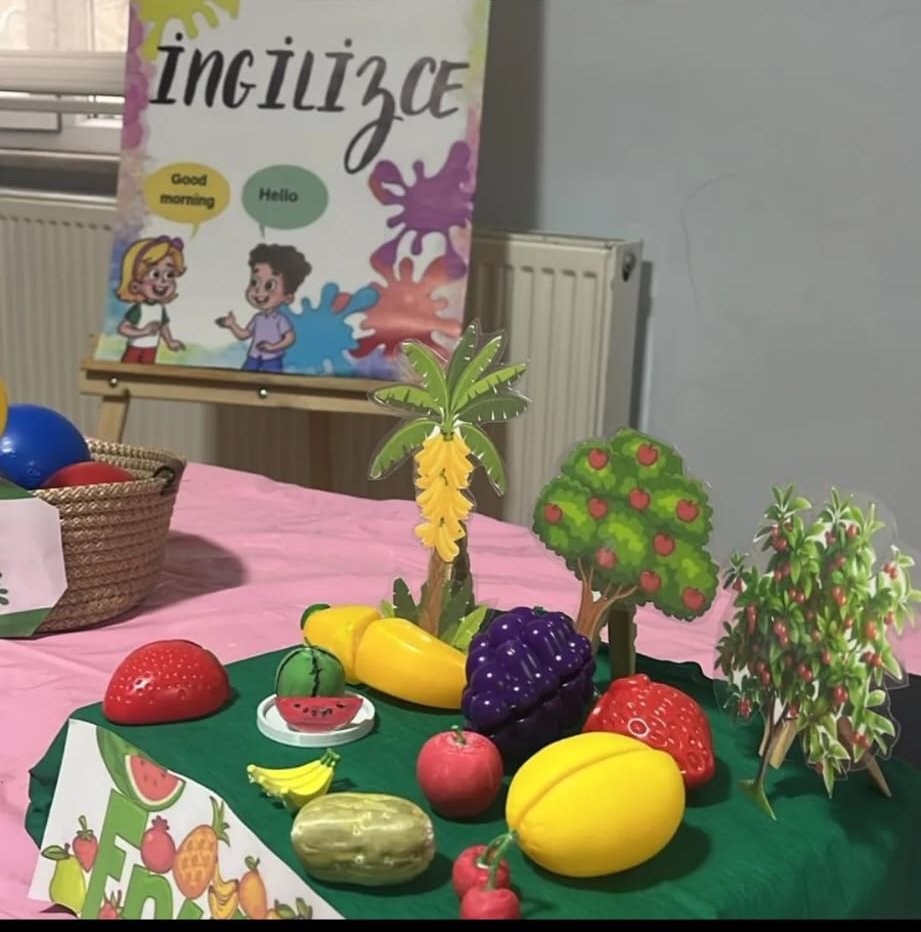 İngilizce Meyveler etkinliği
